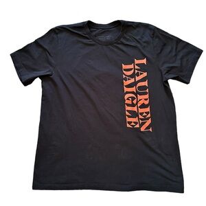Lauren Daigle 2020 World Tour  Concert T-Shirt Black XL Double-Sided Tee